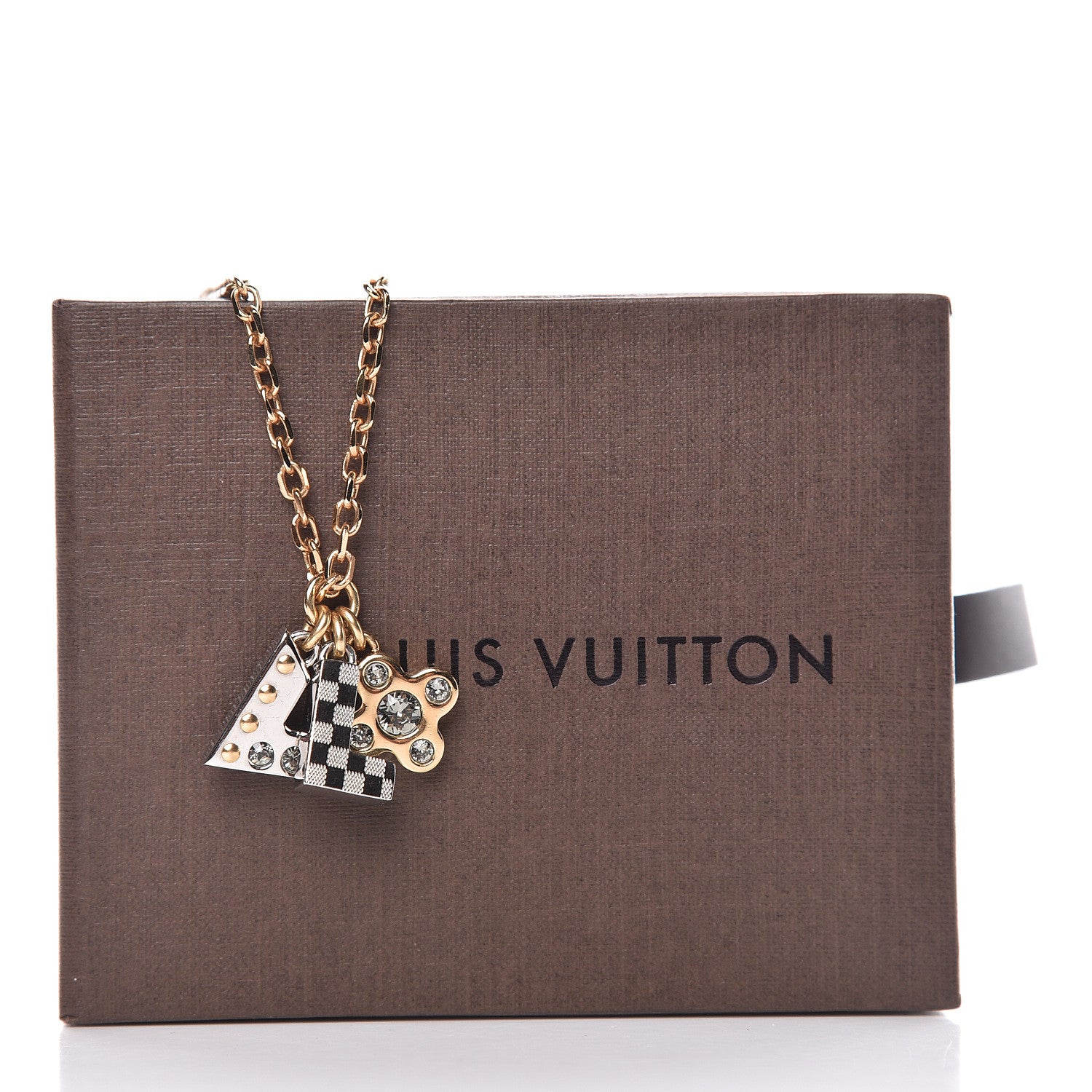 Louis Vuitton Love Letters Pendant Necklace Mutlicolor 7 of 7