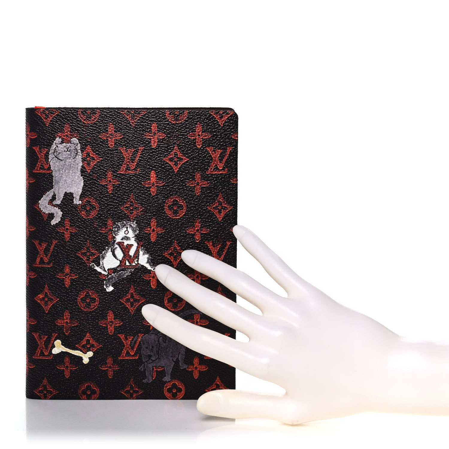 Louis Vuitton Catogram Clemence Notebook MM Marron 2 of 10