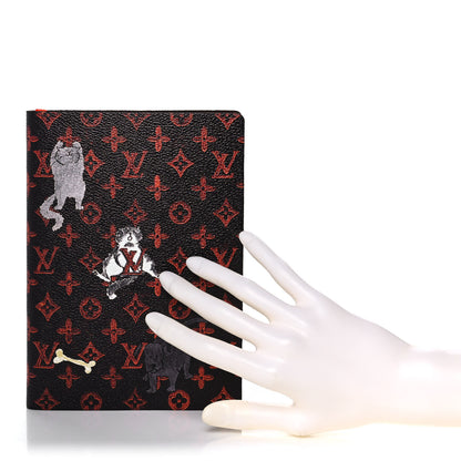 Louis Vuitton Catogram Clemence Notebook MM Marron 2 of 10