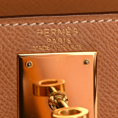 Hermes Courchevel Kelly Sellier 28 Naturelle 6 of 14