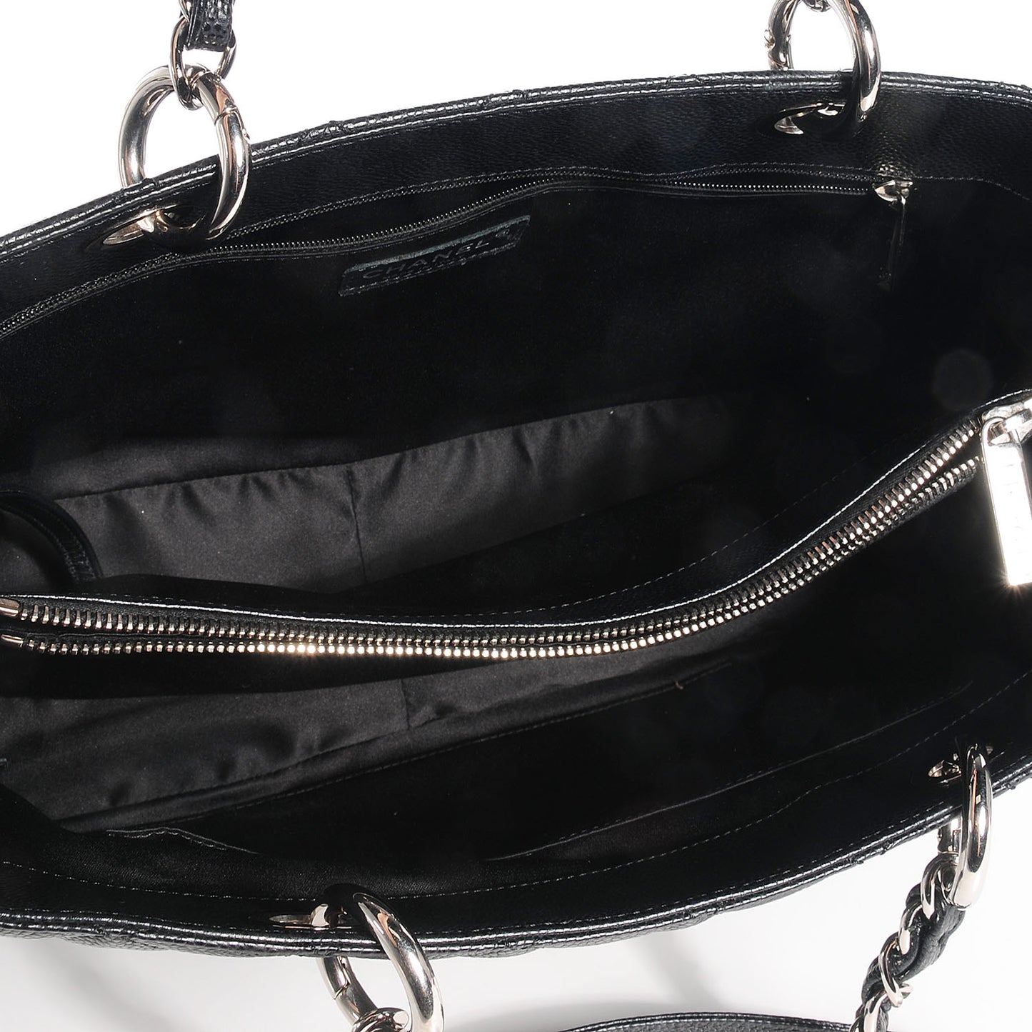 Caviar Grand Shopping Tote GST Black