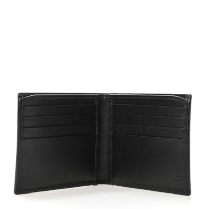 Gucci Imprime Monogram Bi-Fold Wallet Black 4 of 4