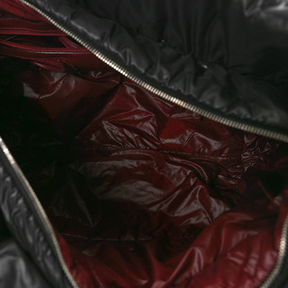 Chanel Nylon Quilted Large Coco Cocoon Tote Black 5 of 10