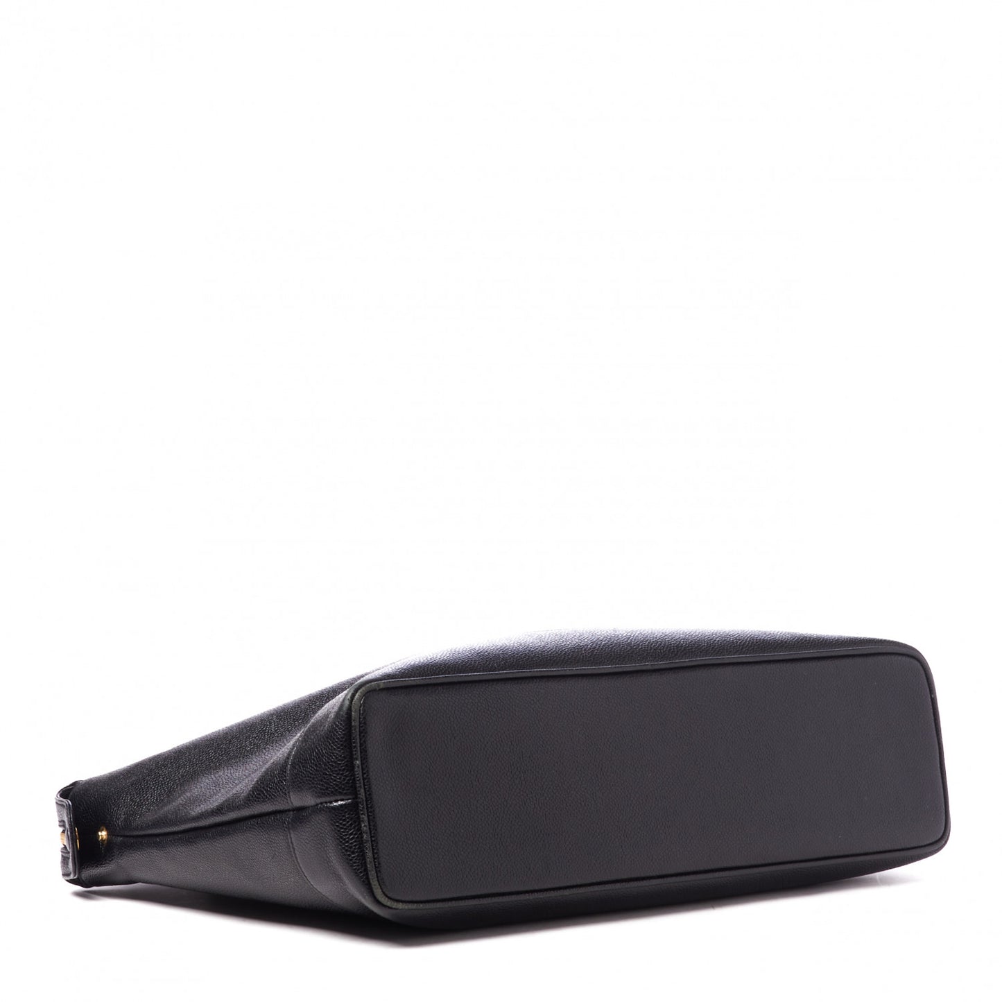 Caviar Large CC Shoulder Bag Black