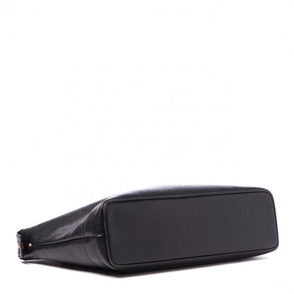 Chanel Caviar Large CC Shoulder Bag Black 3 of 9