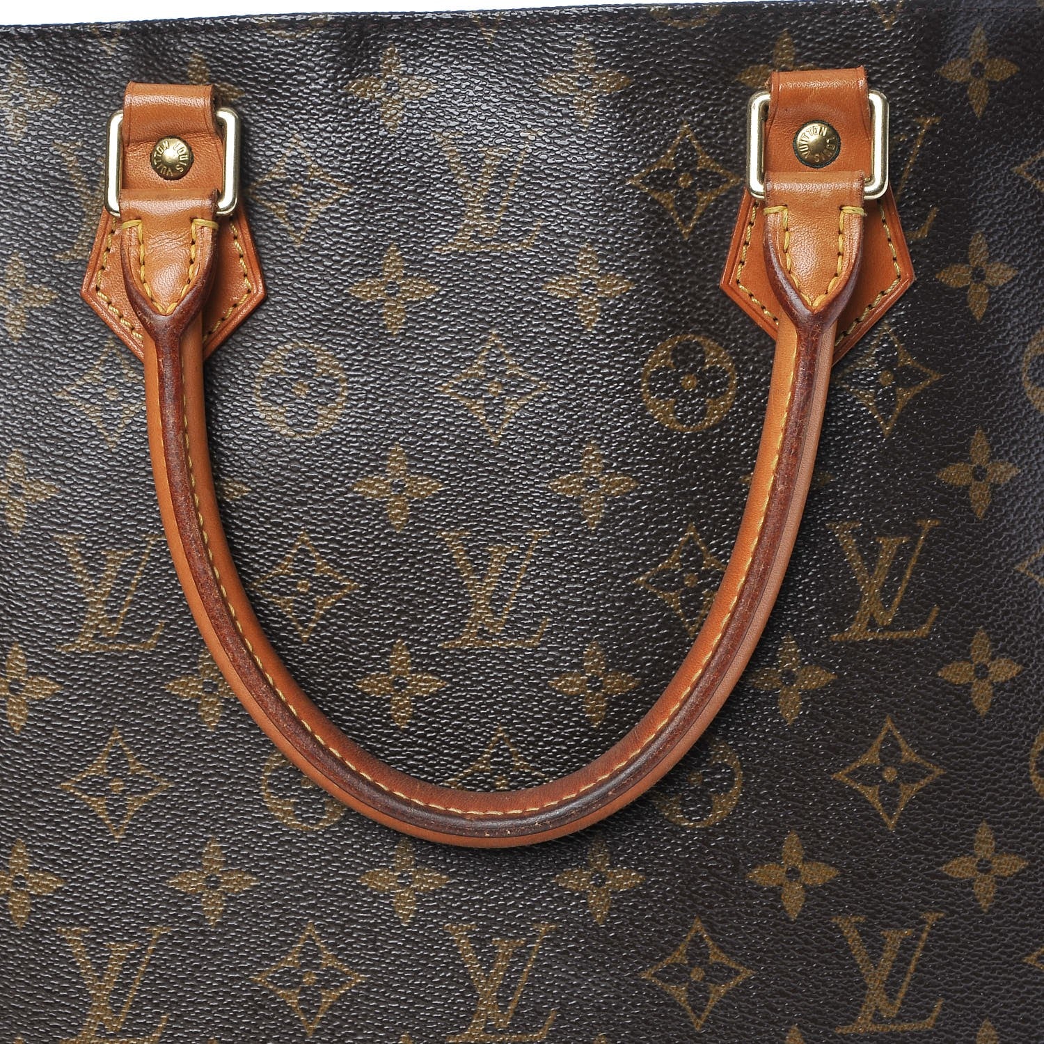 Louis Vuitton Monogram Sac Plat 11 of 12