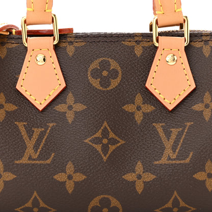 Louis Vuitton Monogram Nano Speedy Bandouliere 8 of 11