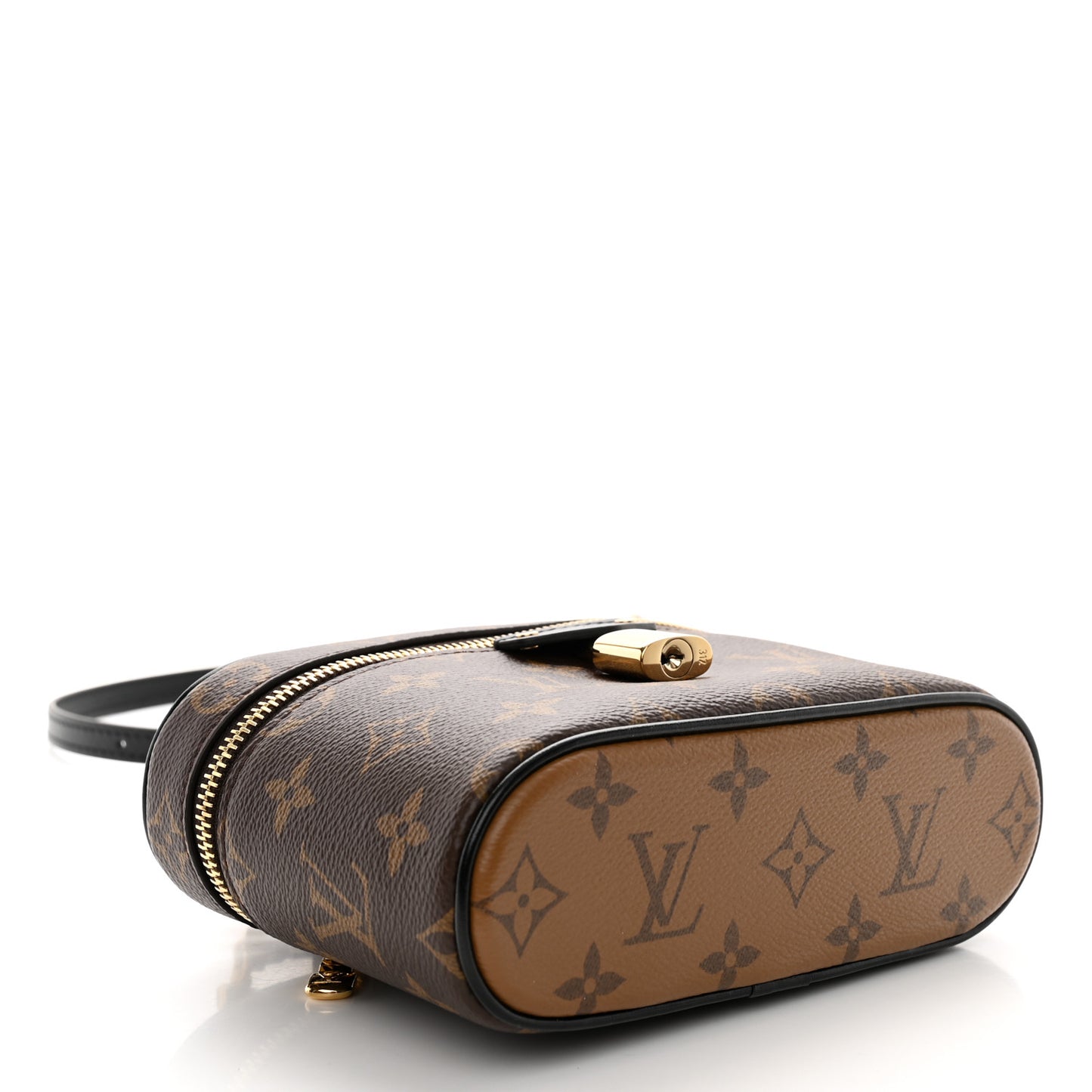 Reverse Monogram Vanity Chain Pouch