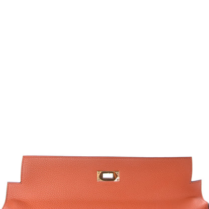Hermes Togo Kelly Retourne 35 Terre Battue 16 of 40