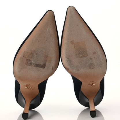 Christian Dior Technical Canvas J'Adior Ribbon Pumps 39.5 Black 5 of 10