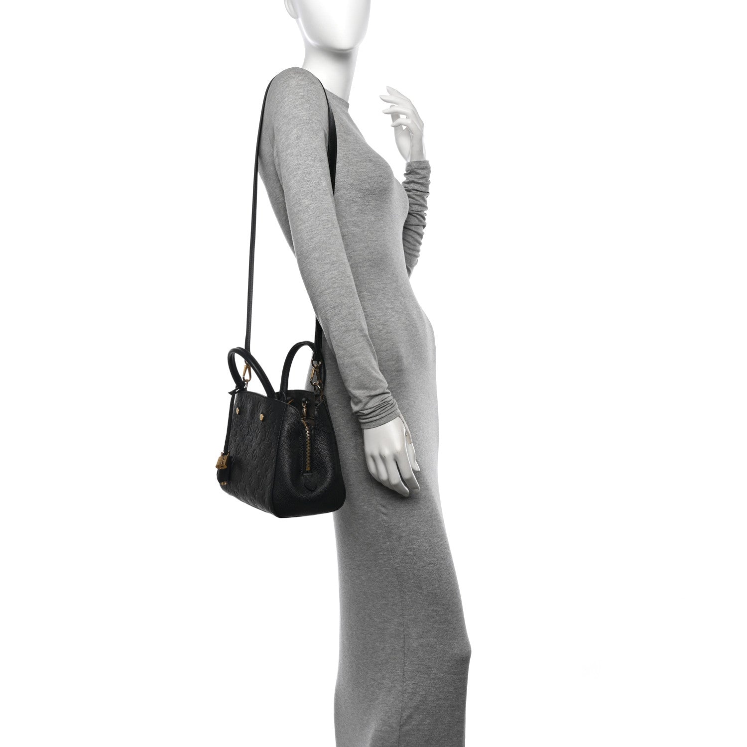 Louis Vuitton Empreinte Montaigne BB Black 2 of 11