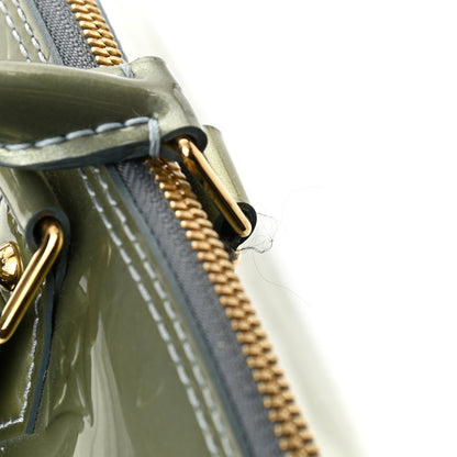 Louis Vuitton Vernis Alma MM Givre 9 of 9