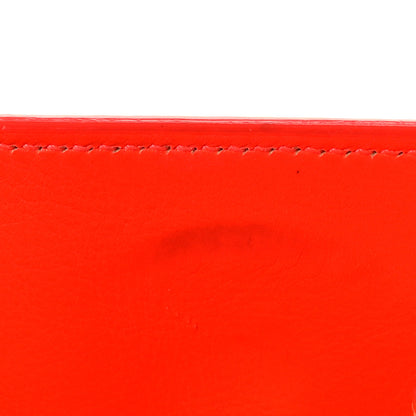 Saint Laurent Calfskin Small Sac De Jour Neon Orange 9 of 10