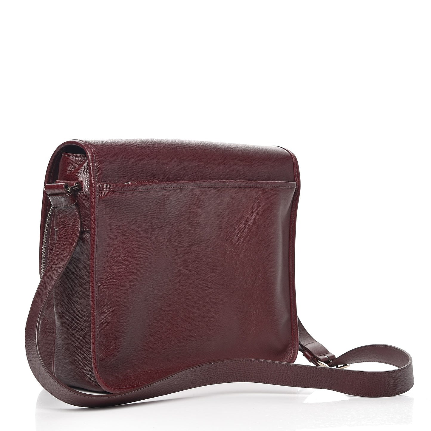 Saffiano Messenger Satchel Granato
