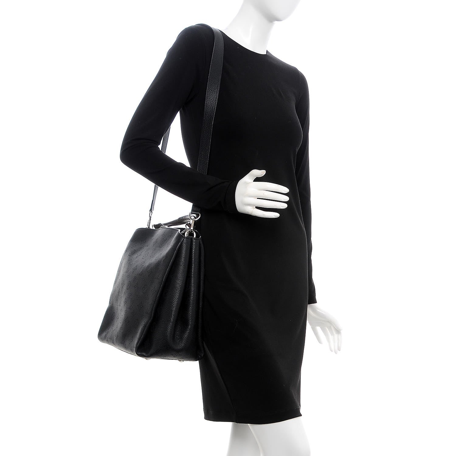 Louis Vuitton Mahina Babylone PM Black 2 of 7