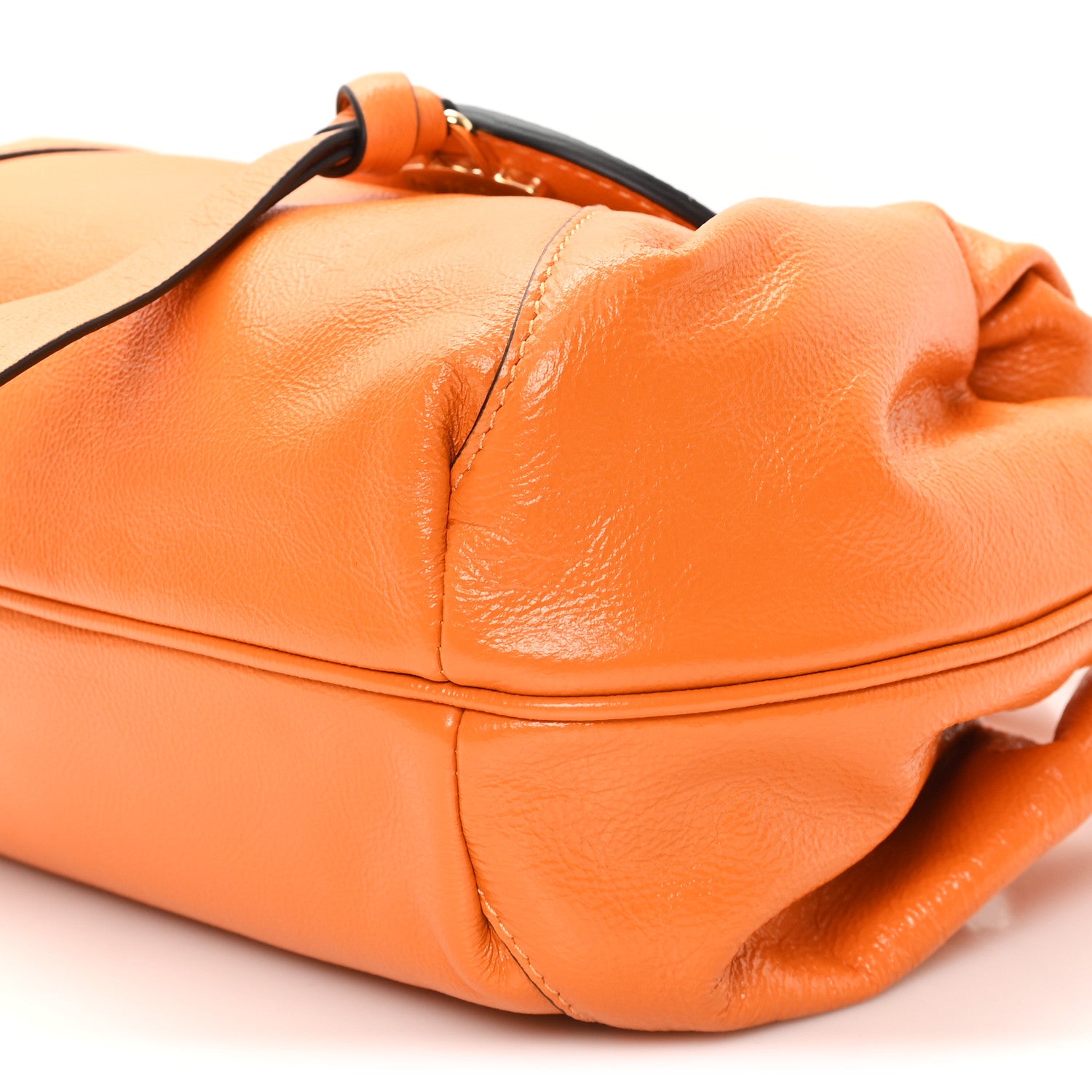 Ｖ−FIN オレンジ Fendi Calfskin Mini Spy Flame Orange 1878504 – FASHIONPHILE