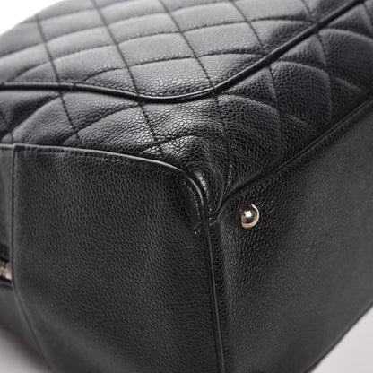 Chanel Caviar Quilted Bowler Black 11 of 12
