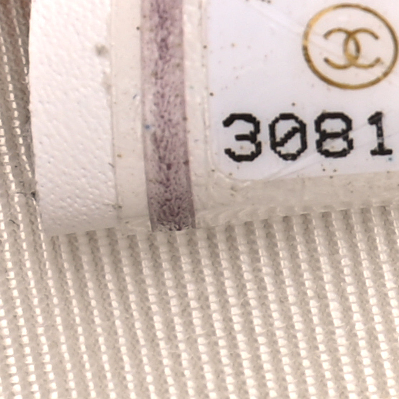 Caviar Quilted Belt Bag White