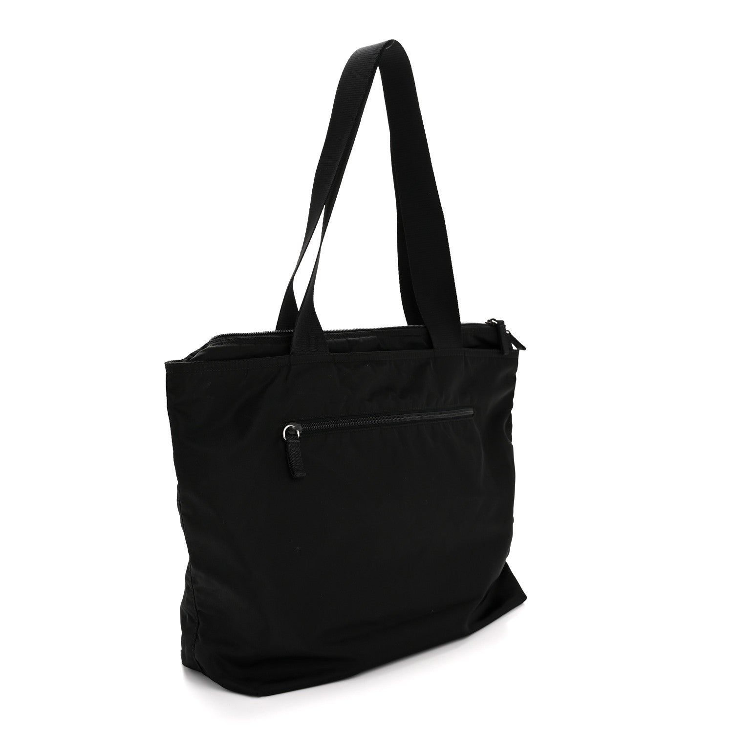 Prada Tessuto Nylon Shopping Tote Black 3 of 11
