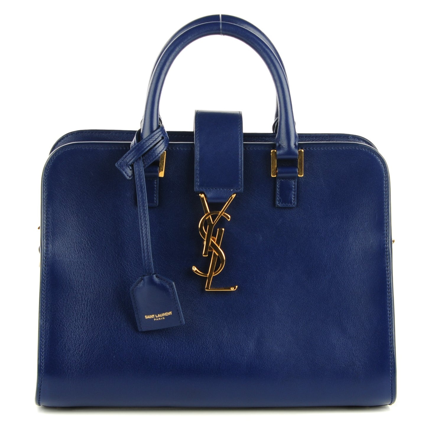 Calfskin Monogram Baby Cabas Blue
