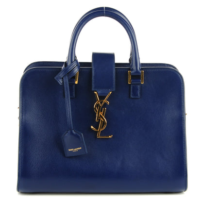 Saint Laurent Calfskin Monogram Baby Cabas Blue 1 of 7