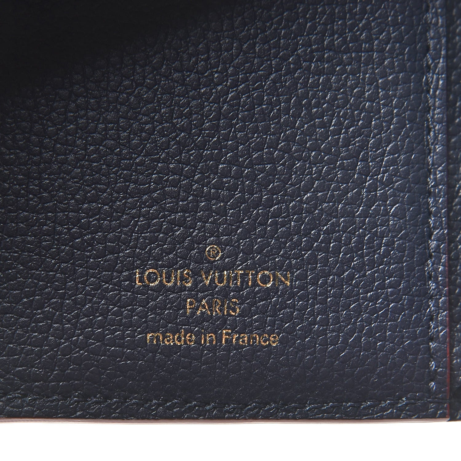 Louis Vuitton Empreinte Victorine Wallet Marine Rouge 6 of 11