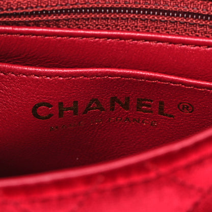 Chanel Velvet Enamel Mini Flap Red 6 of 13
