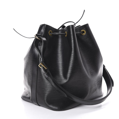 Louis Vuitton Epi Petit Noe Black 3 of 8