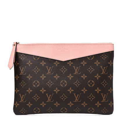 Louis Vuitton Monogram Daily Pouch Rose Poudre 1 of 10