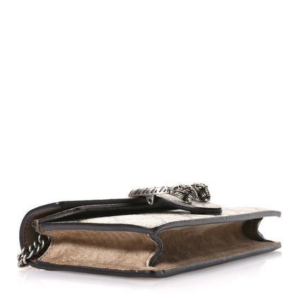Gucci GG Supreme Monogram Super Mini Dionysus Shoulder Bag Taupe 4 of 11