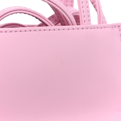 Telfar Vegan Leather Small Shopping Bag Bubblegum 8 of 8
