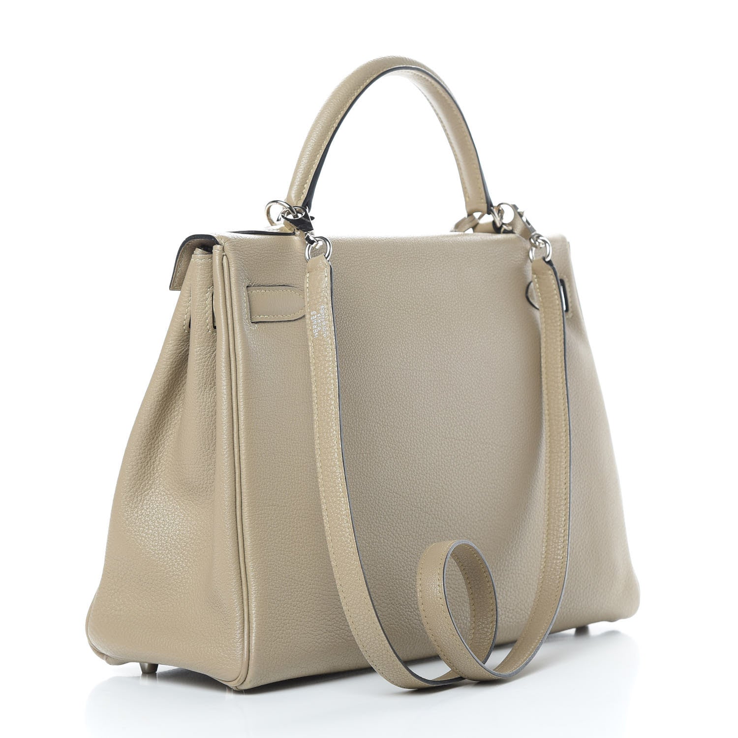 Hermes Togo Kelly Retourne 32 Gris Tourterelle 3 of 13
