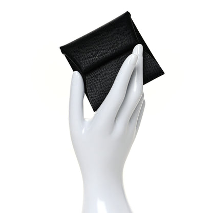 Hermes Epsom Bastia Coin Purse Black 2 of 8