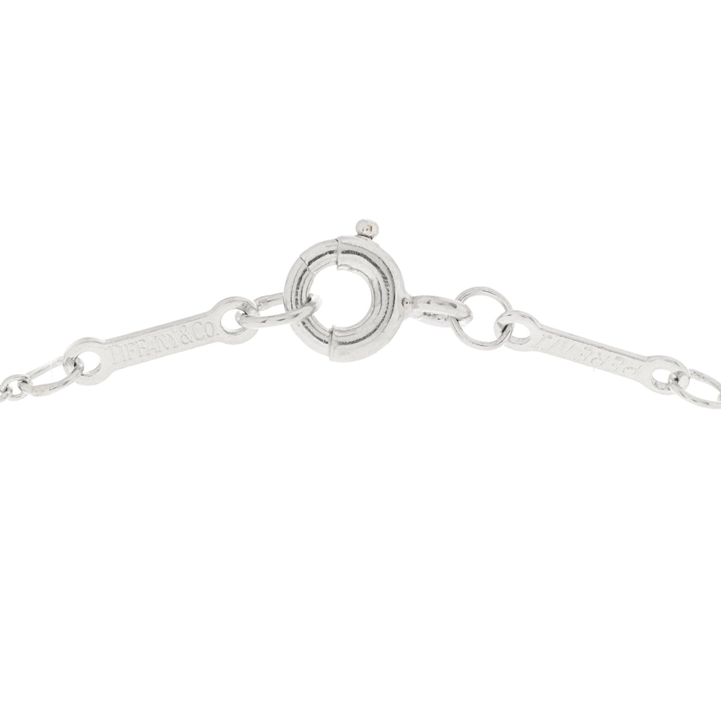 Platinum Diamond .30ctw Elsa Peretti Diamonds by the Yard 5 Station Necklace