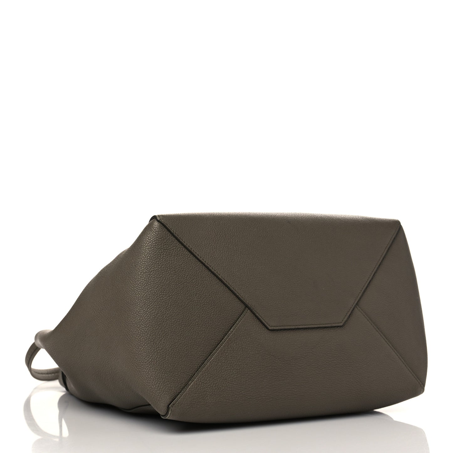 Soft Grained Calfskin Small Belt Cabas Phantom Taupe