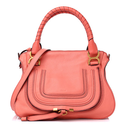Chloe Calfskin Medium Marcie Satchel Pink 1 of 12