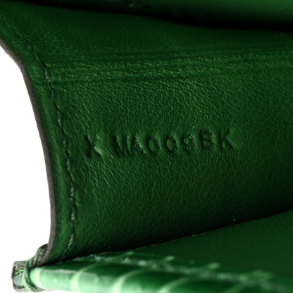 Hermes Shiny Porosus Crocodile Jige Elan 29 Clutch Cactus 7 of 7