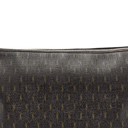 Saint Laurent Canvas Smooth Calfskin Le Monogramme Crossbody Bag Chestnut 7 of 9