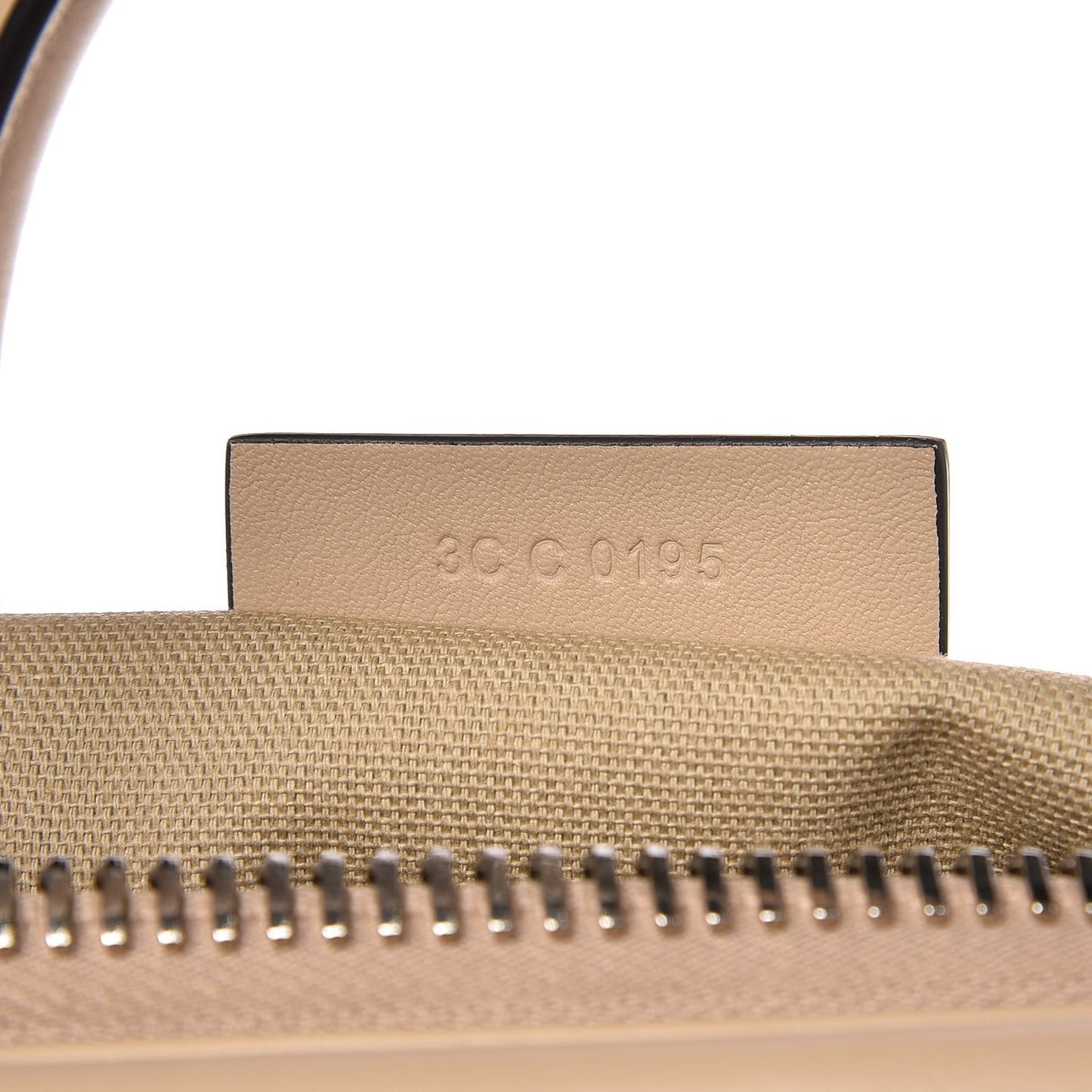Calfskin Medium Studded Antigona Beige Buff