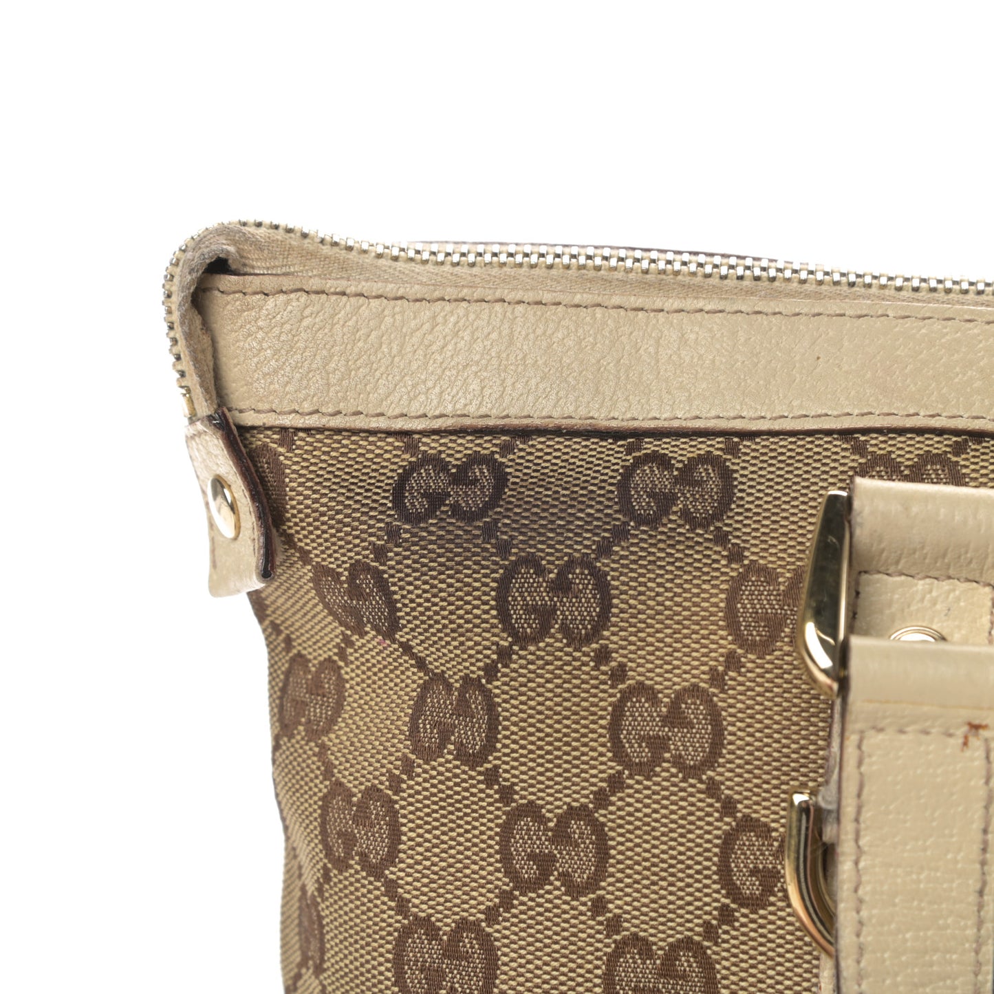 Monogram Medium Abbey Tote Off White