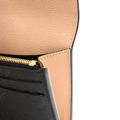 Louis Vuitton Empreinte Emilie Wallet Black Dune 7 of 8