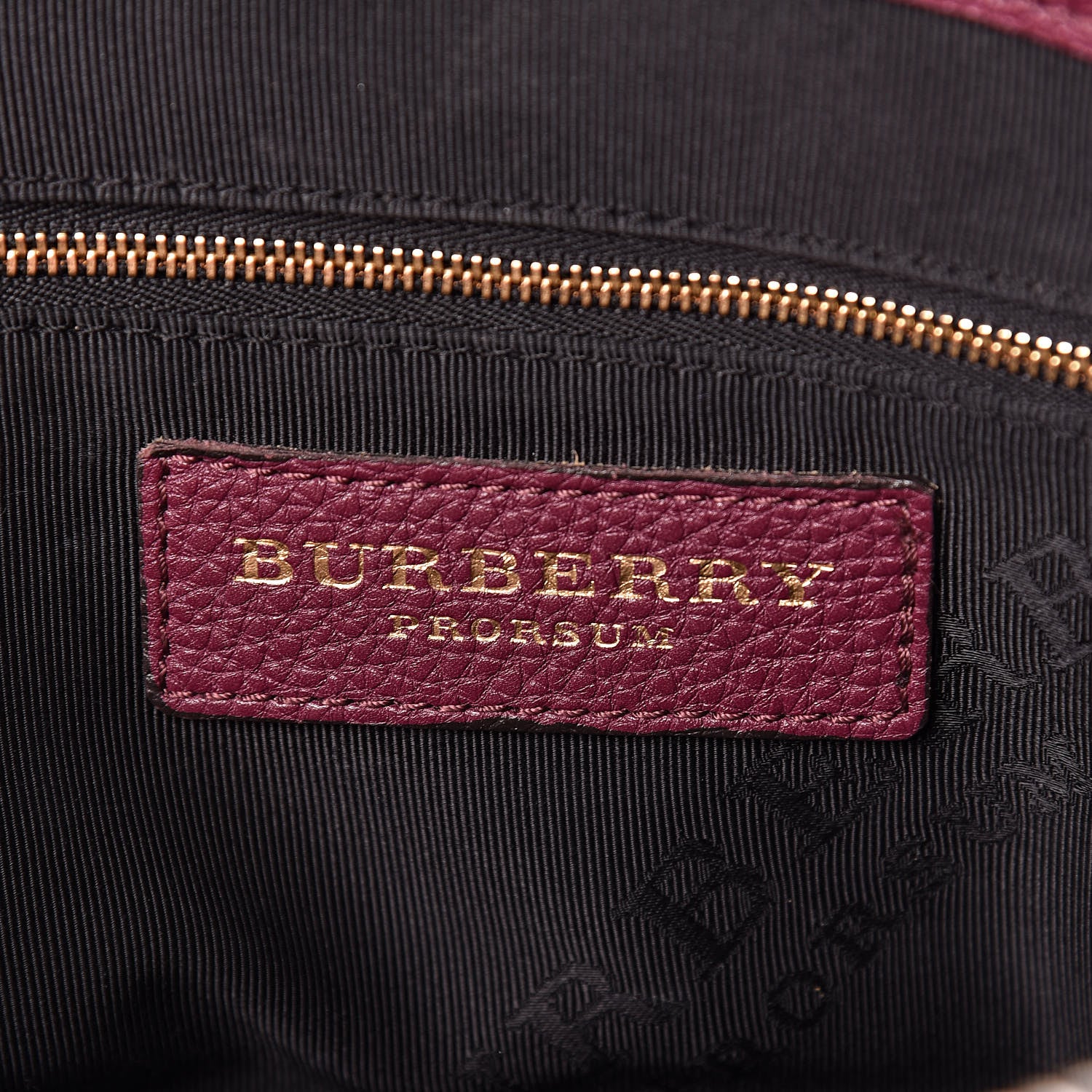 Burberry Prorsum Calfskin Printed Rain or Shine Small Bloomsbury Purple 7 of 16