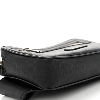 Gucci Soft GG Supreme Monogram Web Belt Bag Black Grey 9 of 10