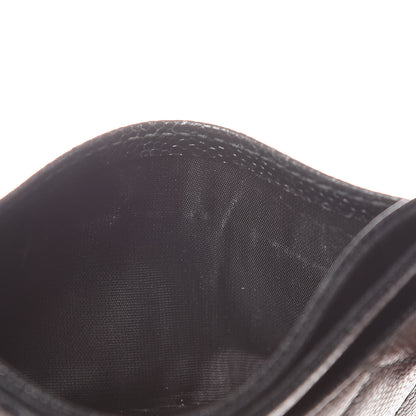Chanel Metallic Caviar Quilted Card Holder Black 10 of 11