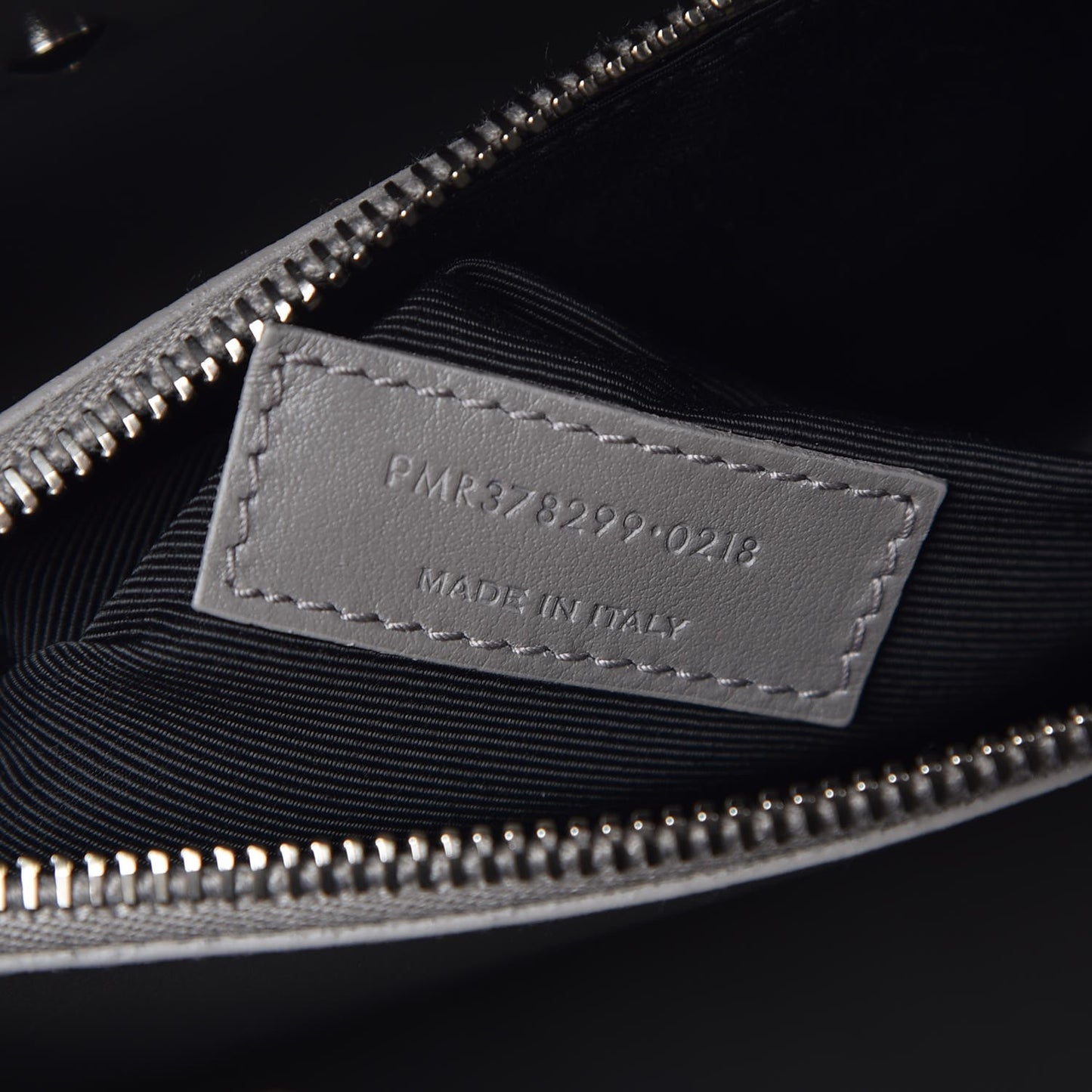 Grained Calfskin Small Sac De Jour Fog