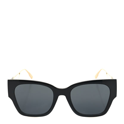Christian Dior Rectangular 30 Montaigne 1 Sunglasses Black Gold 2 of 9
