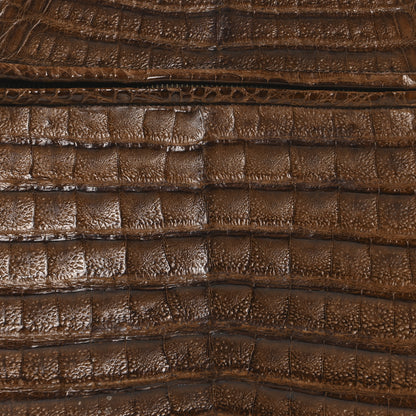 Chanel Alligator Shopping Tote Brown 9 of 11
