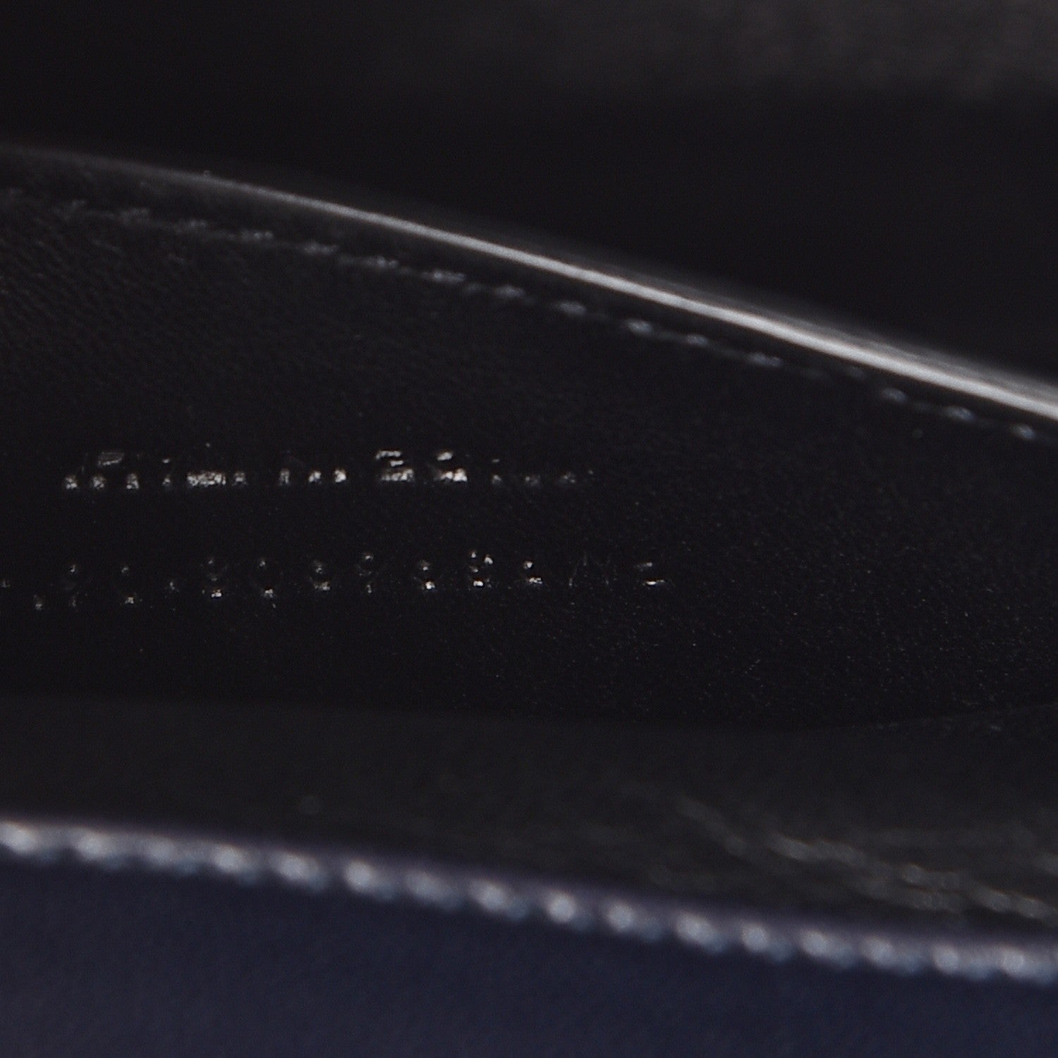 Saint Laurent Lambskin Matelasse Chevron Medium Monogram Satchel Navy 7 of 7