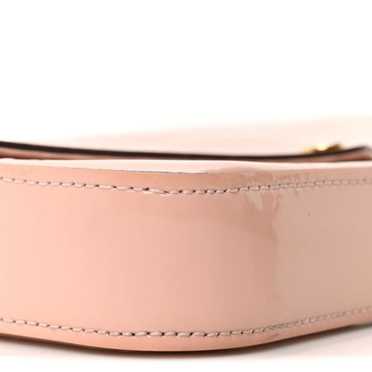 Louis Vuitton Vernis Felicie Chain Wallet Rose Ballerine 9 of 10