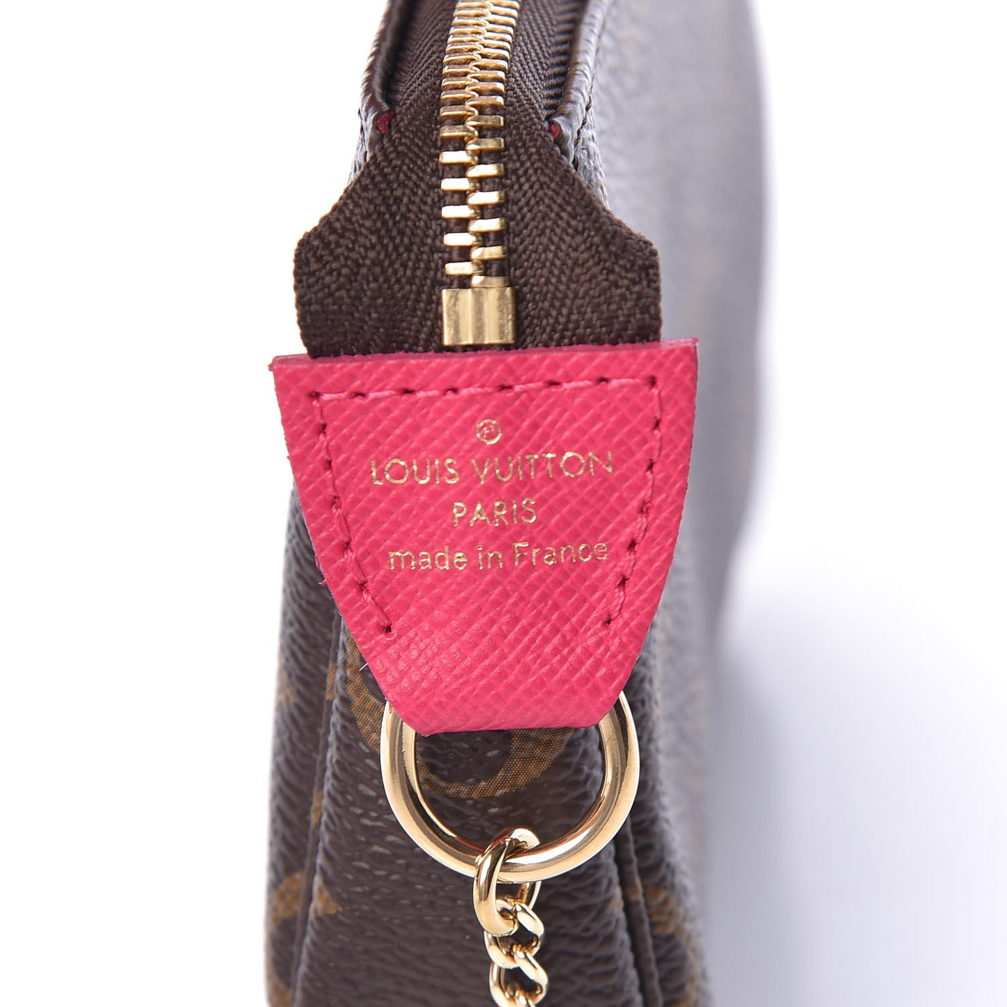 Monogram 2019 Christmas Animation Mini Courchevel Pochette Accessories Fuchsia